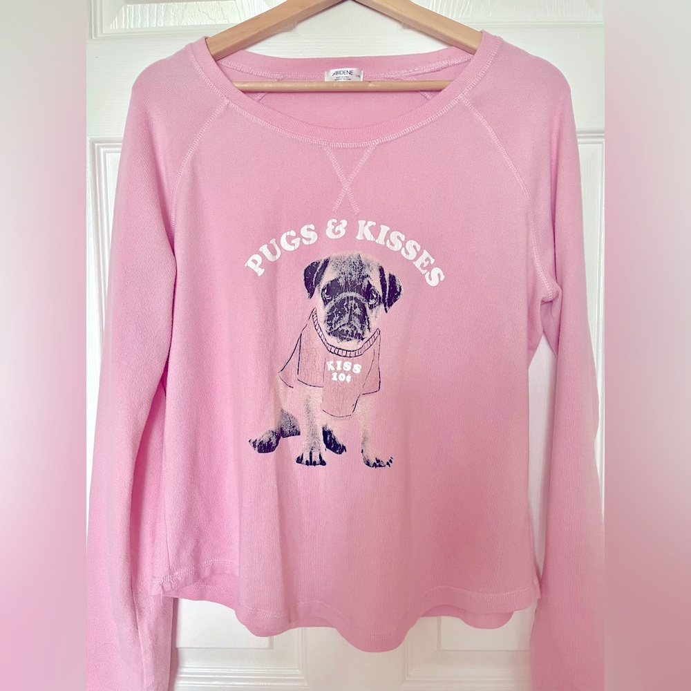 Ardene | pugs & kisses long sleeve Tee